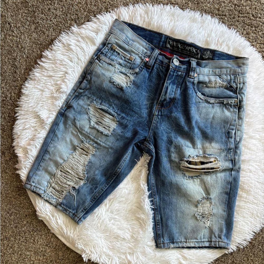 Heritage America Jean Shorts‎ Mens Size 32